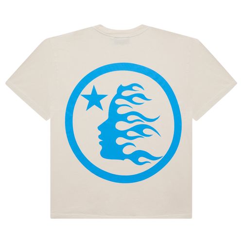 Hellstar Classic T-Shirt (Regular Print) 'White/Blue'