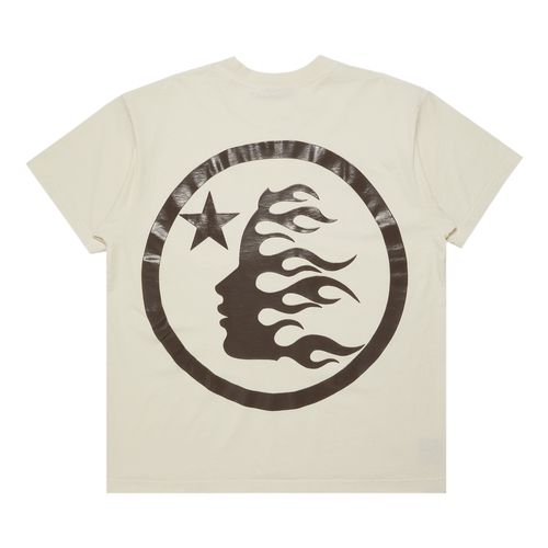 Hellstar Classic T-Shirt (Regular Print) 'White/Brown'