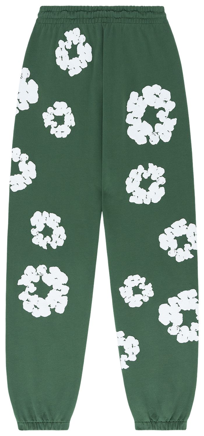 Denim Tears The Cotton Wreath Sweatpants 'Green'