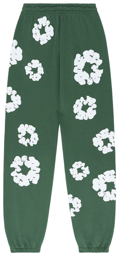 Denim Tears The Cotton Wreath Sweatpants 'Green'