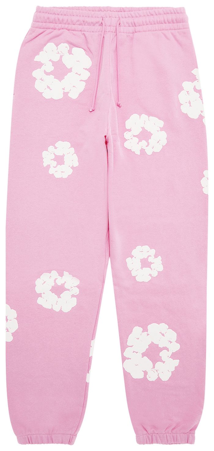Denim Tears The Cotton Wreath Sweatpants 'Pink'
