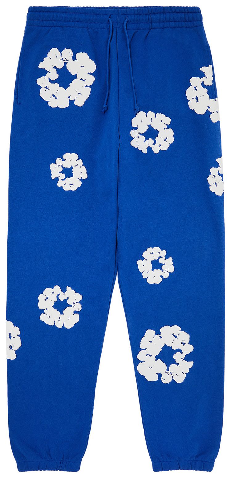Denim Tears The Cotton Wreath Sweatpants 'Royal Blue'