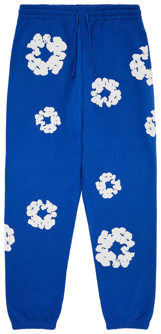 Denim Tears The Cotton Wreath Sweatpants 'Royal Blue'