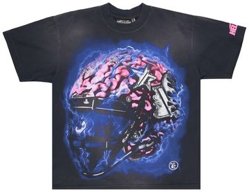 Hellstar Powered By The Star T-Shirt 'Black/Purple'