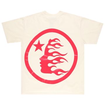 Hellstar Gel Sport Logo T-Shirt 'White/Red'