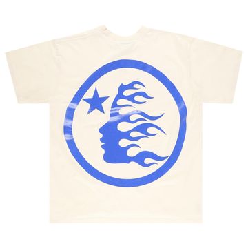 Hellstar Gel Sport Logo T-Shirt 'White/Blue'