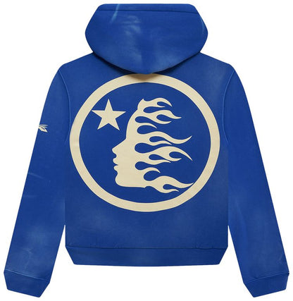 Hellstar No Guts No Glory! Hoodie 'Blue'
