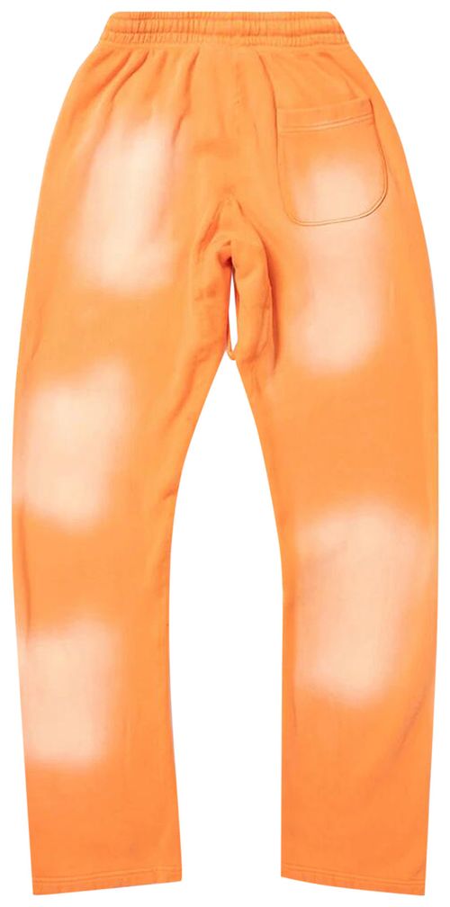 Hellstar Fire Flare Bottom Sweatpants 'Orange Dye'