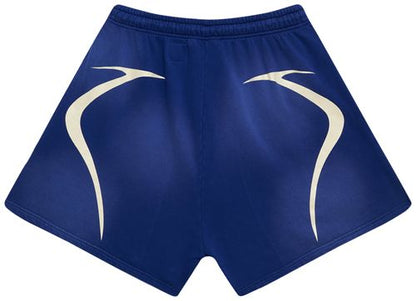 Hellstar Warm Up Shorts 'Blue'
