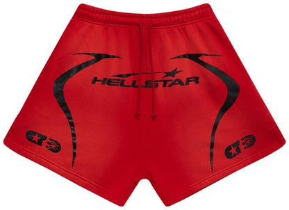 Hellstar Warm Up Shorts 'Red'