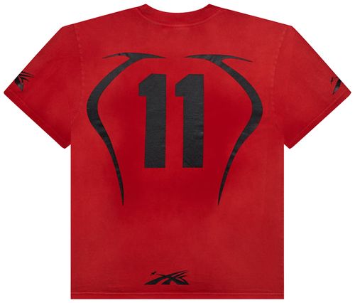 Hellstar Warm Up T-Shirt 'Red'