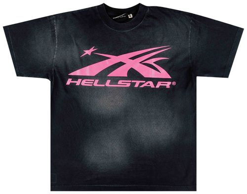 Hellstar Classic Tee 'Black/Pink'