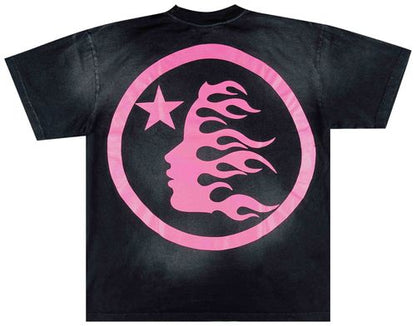 Hellstar Classic Tee 'Black/Pink'