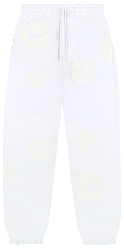 Denim Tears Mono Cotton Wreath Sweatpants 'White'