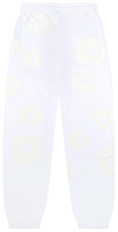 Denim Tears Mono Cotton Wreath Sweatpants 'White'