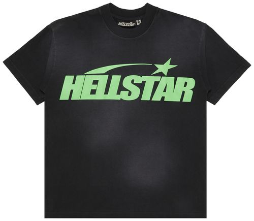 Hellstar Classic T-Shirt (Regular Print) 'Black/Green'