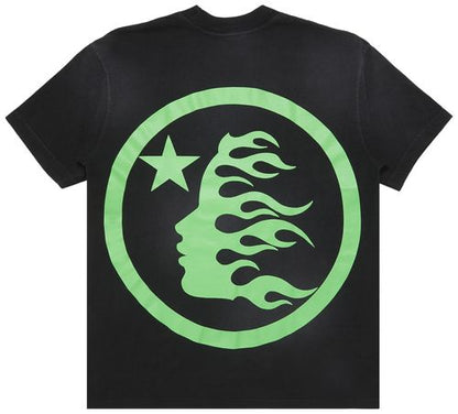 Hellstar Classic T-Shirt (Regular Print) 'Black/Green'