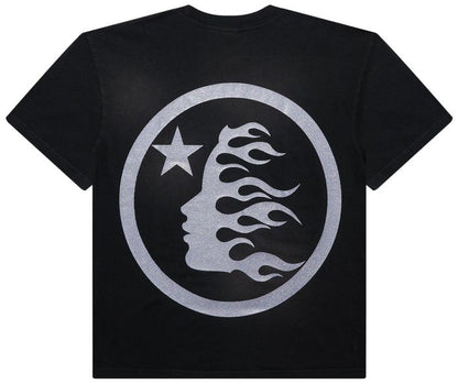 Hellstar Glitter Logo T-Shirt 'Black'
