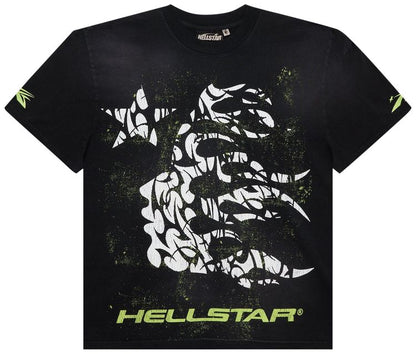 Hellstar Thorn Glitter T-Shirt 'Green'