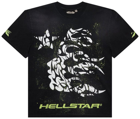 Hellstar Thorn Glitter T-Shirt 'Green'
