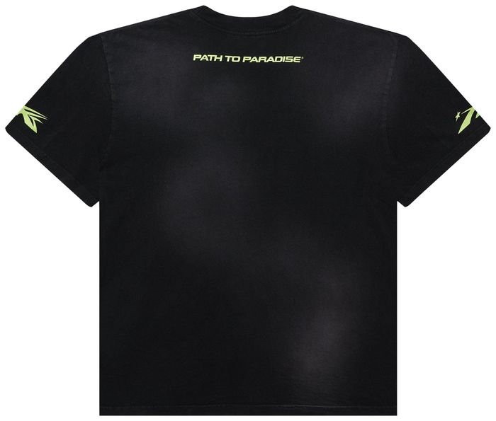 Hellstar Thorn Glitter T-Shirt 'Green'