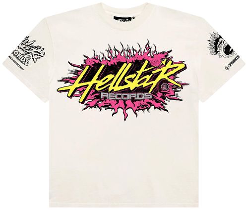 Hellstar Records T-Shirt 'White'