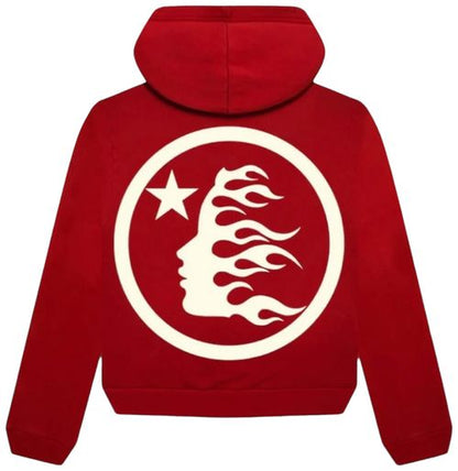 Hellstar Uniform Hoodie 'Red'
