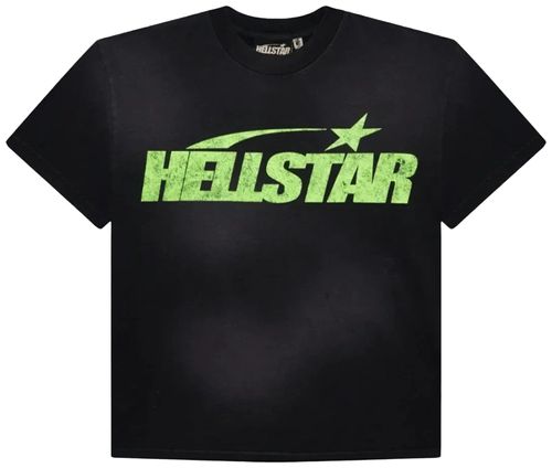 Hellstar Classic T-Shirt 'Black/Green'