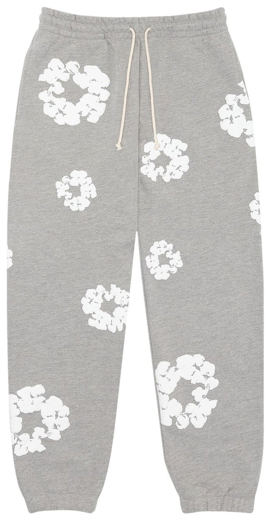 Denim Tears The Cotton Wreath Sweatpants 'Grey'