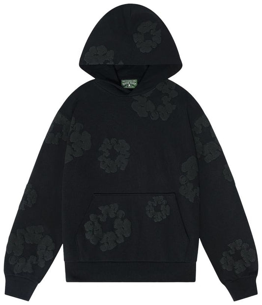 Denim Tears Mono Cotton Wreath Sweatshirt 'Black'